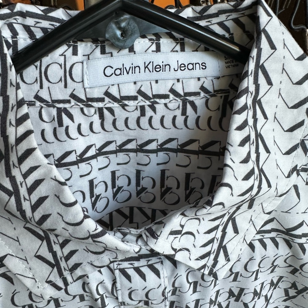 Calvin Klein Jeans Monogram Print Shirt